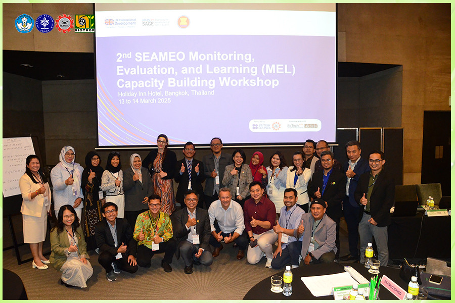 BIOTROP Participates in 2nd SEAMEO MEL Capacity Building Workshop in Bangkok