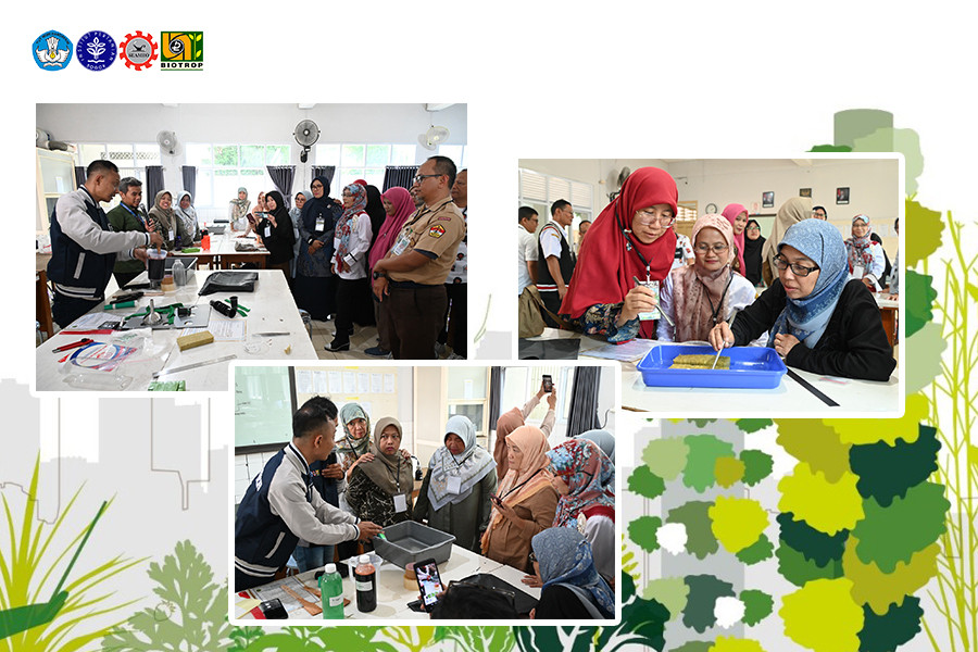 BIOTROP Promotes School-Based Food Security in West Java Through Urban Agriculture Education