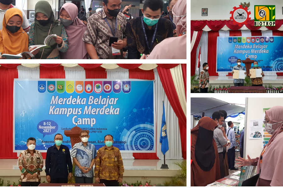 SEAMEO BIOTROP Actively Participates in the Merdeka Belajar Kampus Merdeka Program of the Ministry of Education, Culture, Research and Technology of the Republic of Indonesia