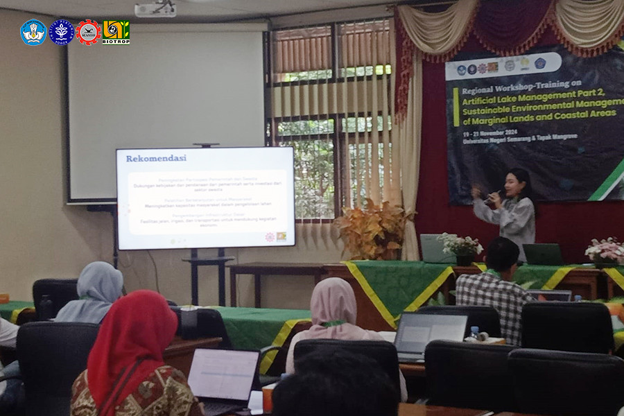 SEAMEO BIOTROP Convenes Regional Workshop on Artificial Lake Management and Sustainability of Marginal Lands and Coastal Areas