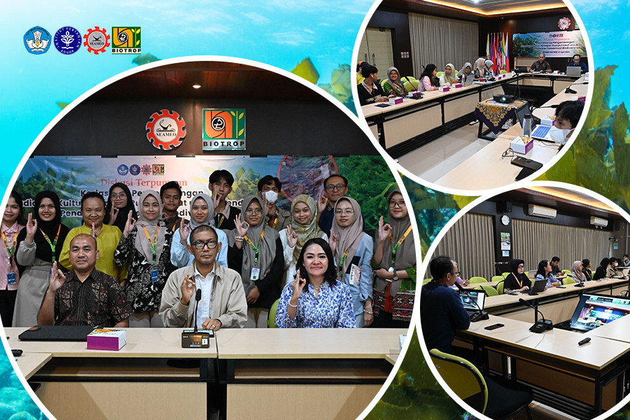SEAMEO BIOTROP Hosts FGD on Enhancing Collaboration and Seaweed Cultivation Networks for Biodiversity Conservation Education