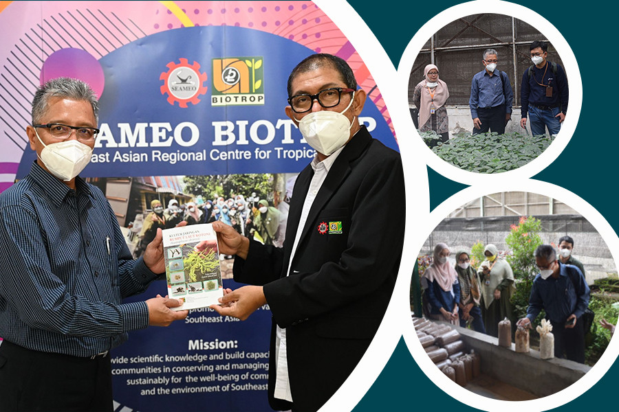 SEAMEO BIOTROP Welcomes the Pertamina Research and Technology Innovation Team