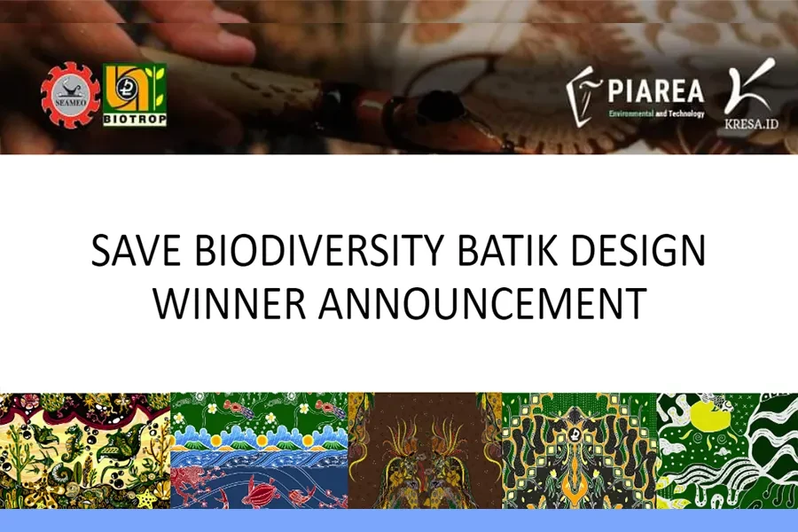 Student of Sanata Dharma University Won the First Save Biodiversity Batik Competition